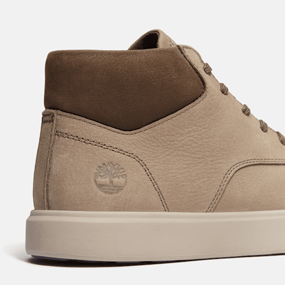 Timberland Emerson Street Mid Sneaker Grey Nubuck/Dark Brown Men'S