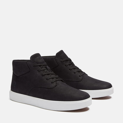Timberland Men'S Emerson Street Mid Sneaker Black Nubuck