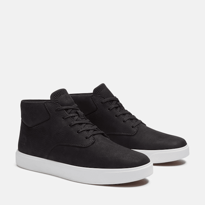 Timberland Emerson Street Mid Sneaker Black Nubuck Men'S