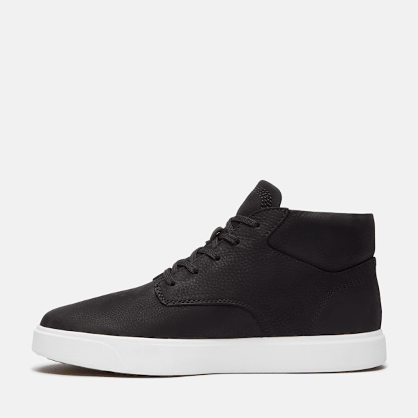 Timberland Emerson Street Mid Sneaker Black Nubuck Men'S