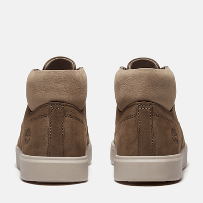 Timberland Emerson Street Mid Sneaker Dark Brown Nubuck Men'S