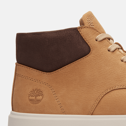 Timberland Emerson Street Mid Sneaker Medium Beige Nubuck Men'S
