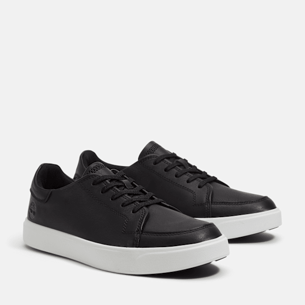 Timberland Emerson Street Sneaker Black Full-Grain Men'S