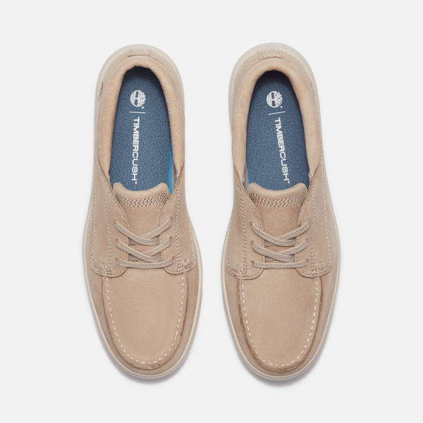 Timberland Emerson Street Sneaker Light Taupe Nubuck Men'S