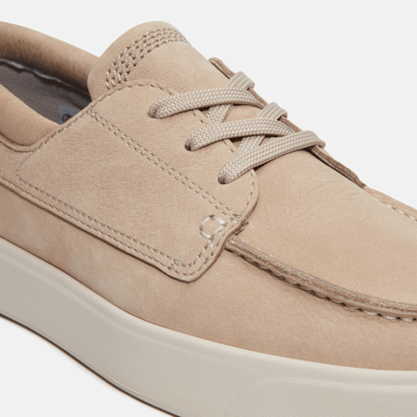 Timberland Emerson Street Sneaker Light Taupe Nubuck Men'S