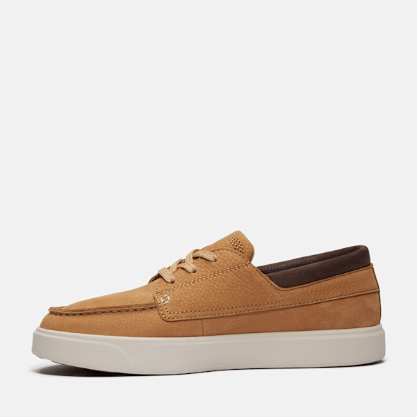 Timberland Emerson Street Sneaker Medium Beige Nubuck Men'S