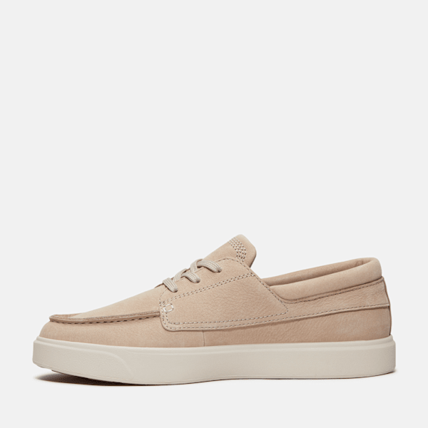 Timberland Emerson Street Sneaker Light Taupe Nubuck Men'S