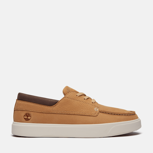 Timberland Emerson Street Sneaker Medium Beige Nubuck Men'S