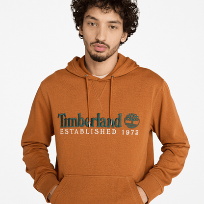 Timberland Established 1973 Loopback Hoodie Leather Brown Men'S