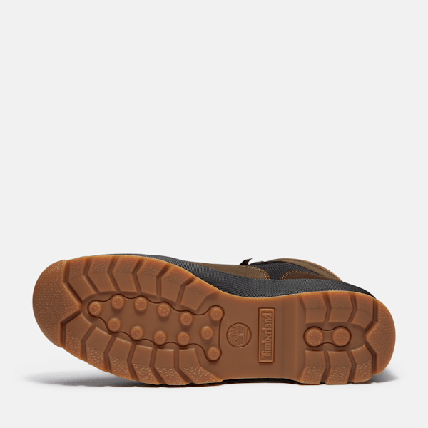 Timberland Euro Hiker Boot Dark Brown Nubuck/Black Men'S