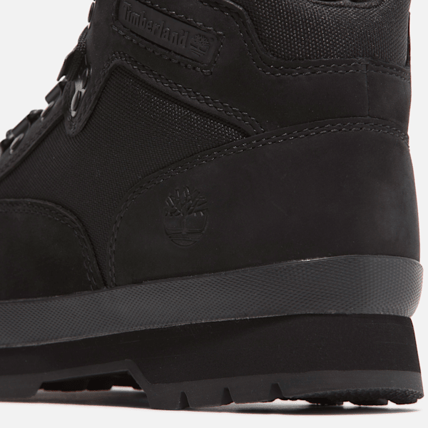Timberland Euro Hiker Boot Black Nubuck Men'S