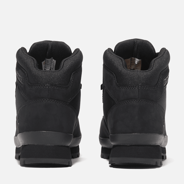 Timberland Euro Hiker Boot Black Nubuck Men'S