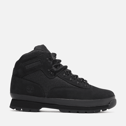 Timberland Euro Hiker Boot Black Nubuck Men'S
