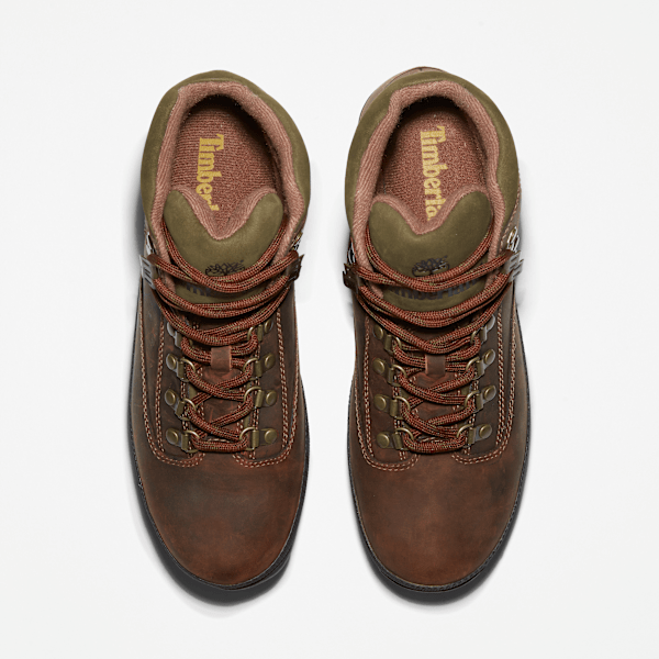 Timberland Mens Euro Hiker Leather Boot Brown