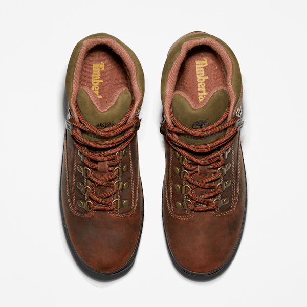 Timberland Mens Euro Hiker Leather Boot Brown