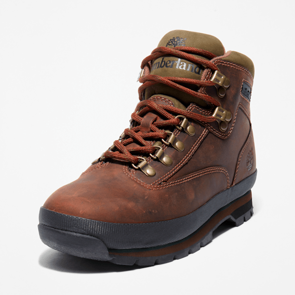 Timberland Mens Euro Hiker Leather Boot Brown