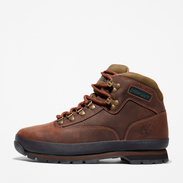 Timberland Mens Euro Hiker Leather Boot Brown
