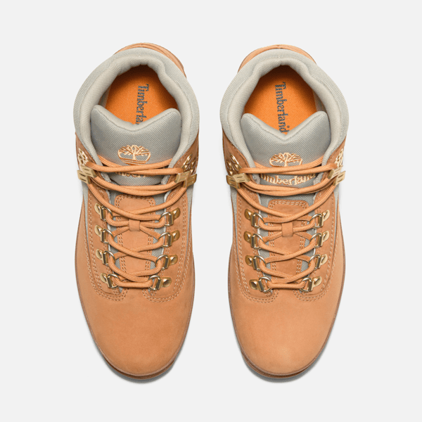 Timberland Mens Euro Hiker Mid Lace-Up Boot Wheat Nubuck
