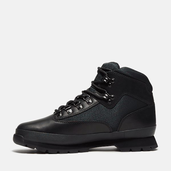 Timberland Euro Hiker Black Full-Grain Men'S