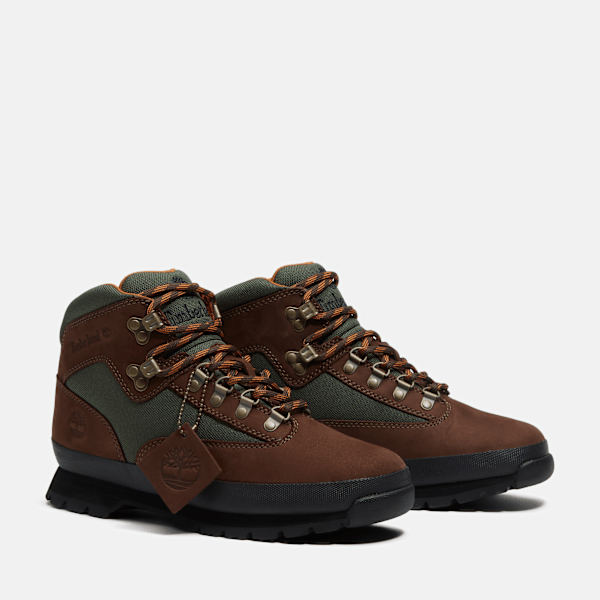 Timberland Euro Hiker Dark Brown Nubuck Men'S