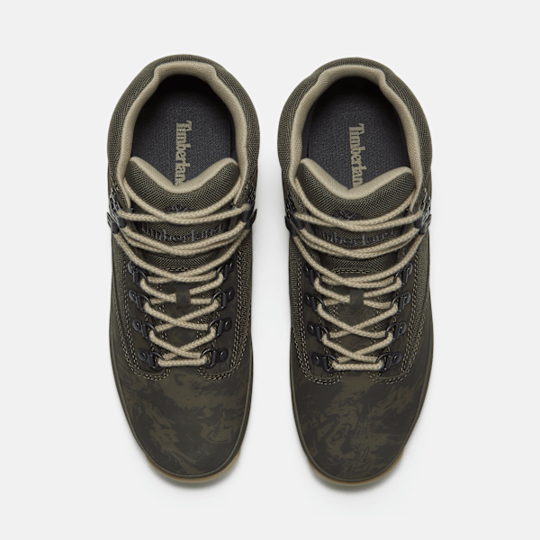 Timberland Euro Hiker Dark Green Nubuck/Camo Men'S