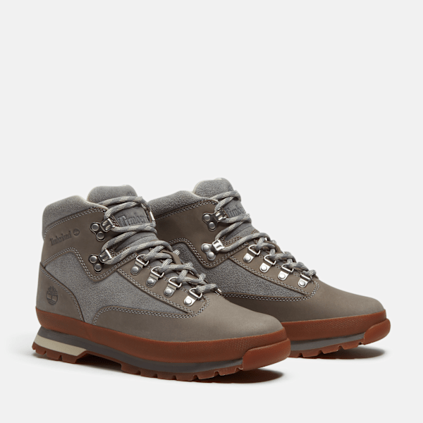 Timberland Euro Hiker Medium Grey Nubuck Men'S