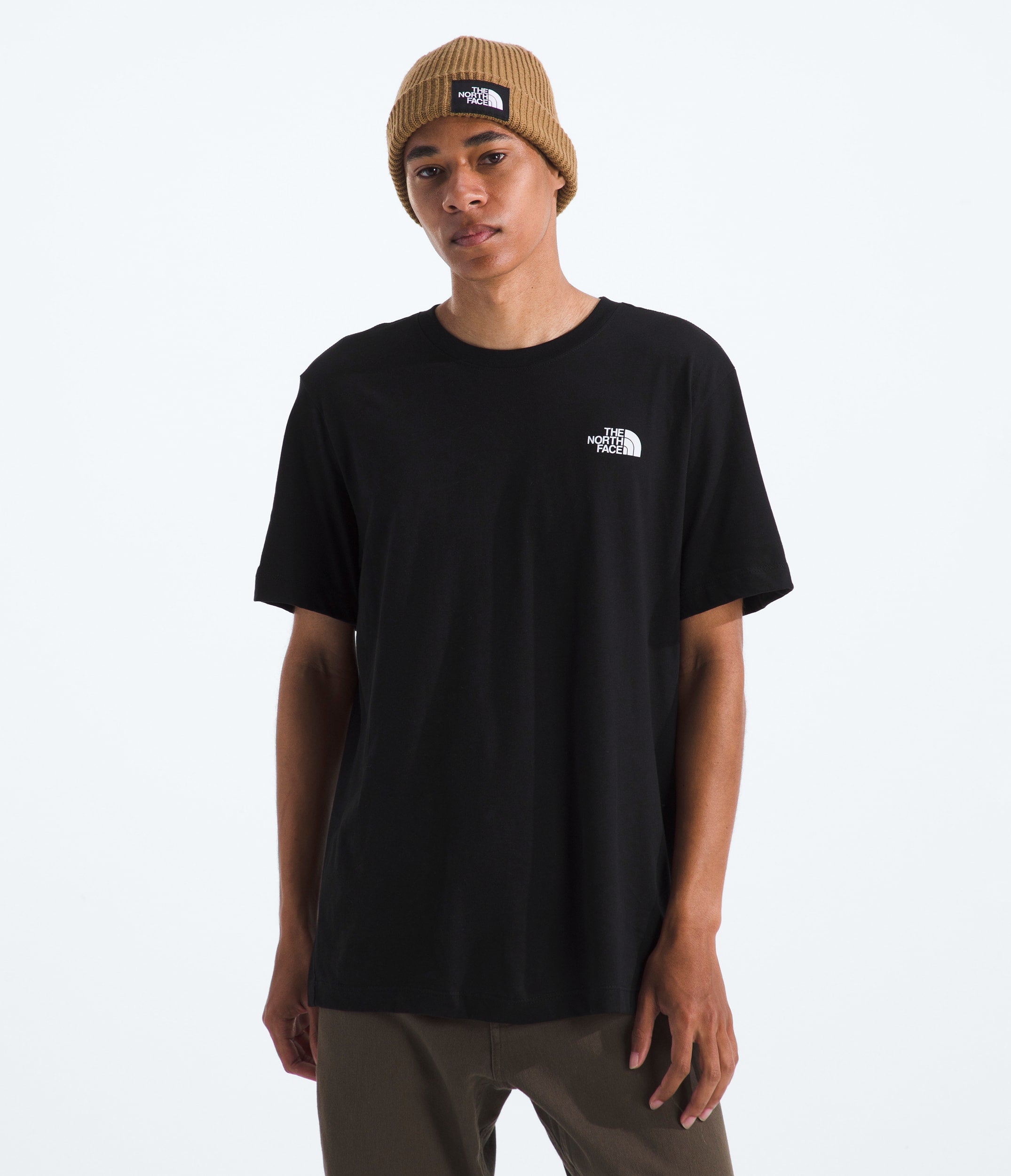The North Face Men’s Evolution Box Camo Fill Short-Sleeve Tee—Graphic TNF Black