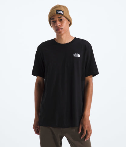 The North Face Men’s Evolution Box Camo Fill Short-Sleeve Tee—Graphic TNF Black