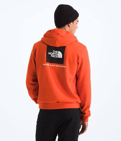 The North Face Men’s Evolution Box NSE Regular Hoodie Lava Red