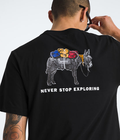 The North Face Men’s Evolution Pack Short-Sleeve Tee—Graphic TNF Black