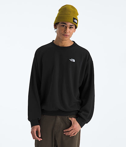 The North Face Men Evolution Simple Dome Oversized Crew White Dune TNF Mid Grey Heather TNF Black Summit Navy