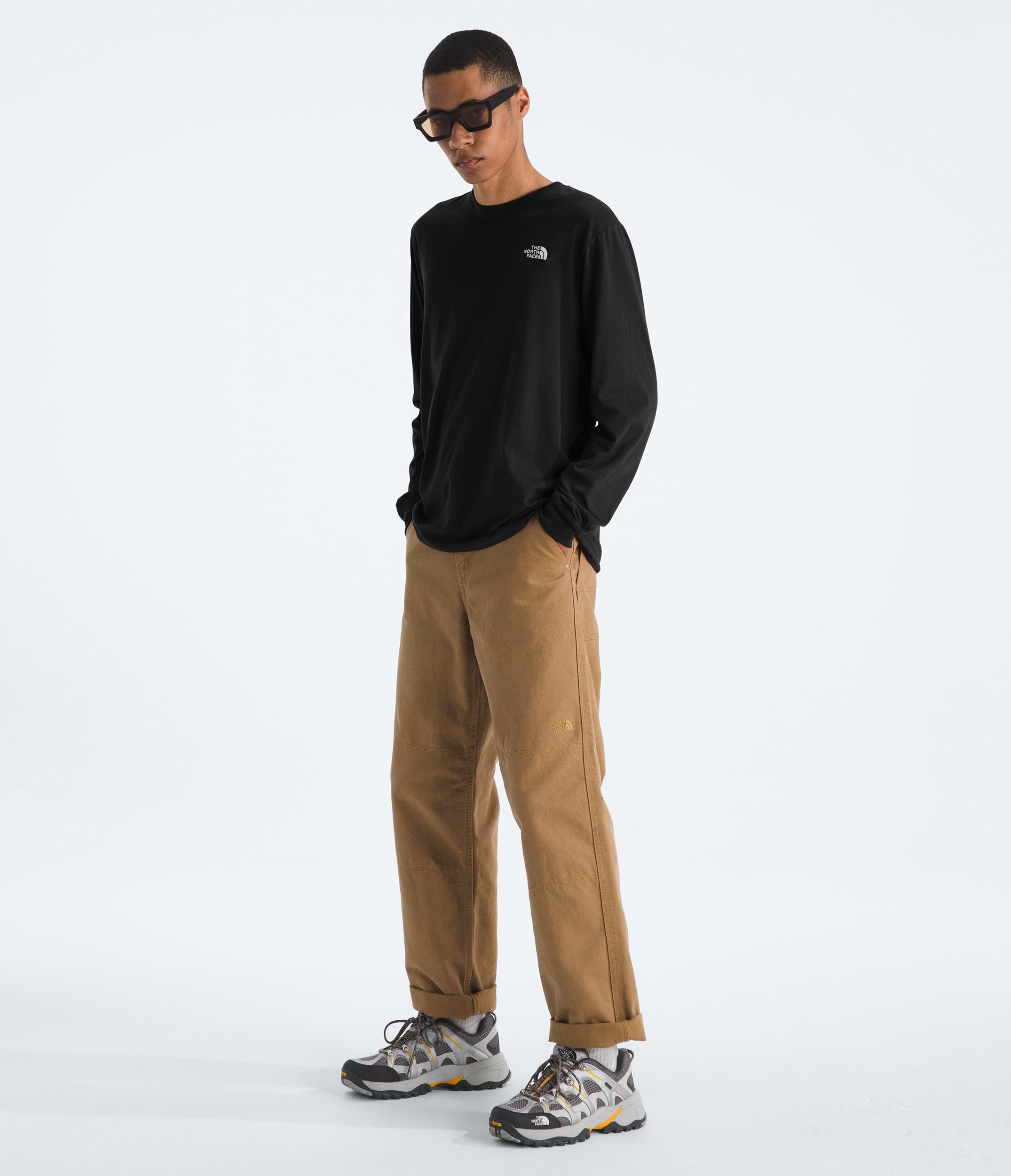 The North Face Men’s Evolution Simple Dome Regular Long-Sleeve Tee TNF Black