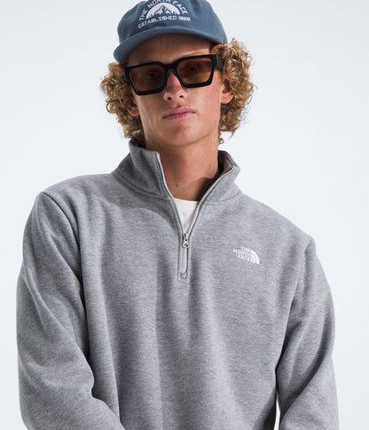The North Face Men’s Evolution Simple Dome Regular ¼-Zip TNF Pale Grey Heather
