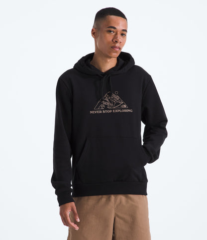 The North Face Men’s Evolution TNF™ MTN Hoodie—Graphic TNF Black