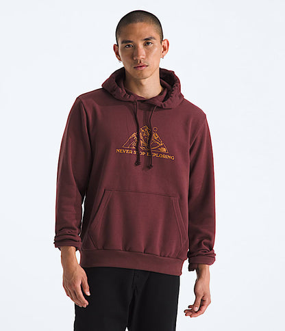 The North Face Men Evolution TNF MTN HoodieGraphic TNF Mid Grey Heather Sumac TNF Black