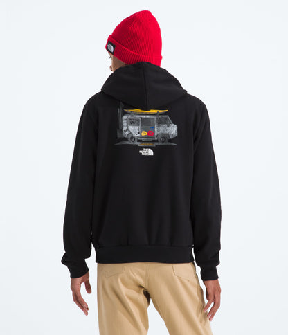 The North Face Men’s Evolution Van Life Hoodie—Graphic TNF Black