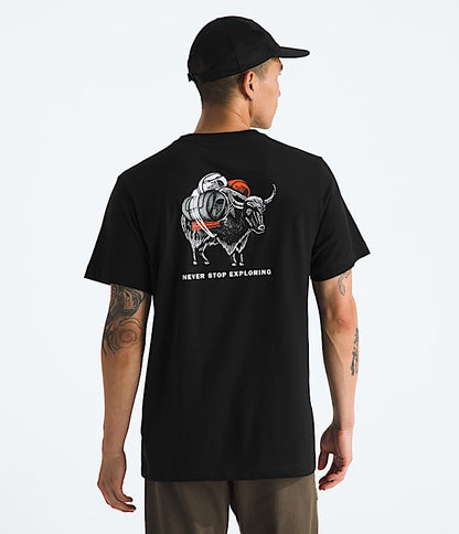 The North Face Men Evolution Vault Tri Pack Short-Sleeve TeeGraphic White Dune TNF Black
