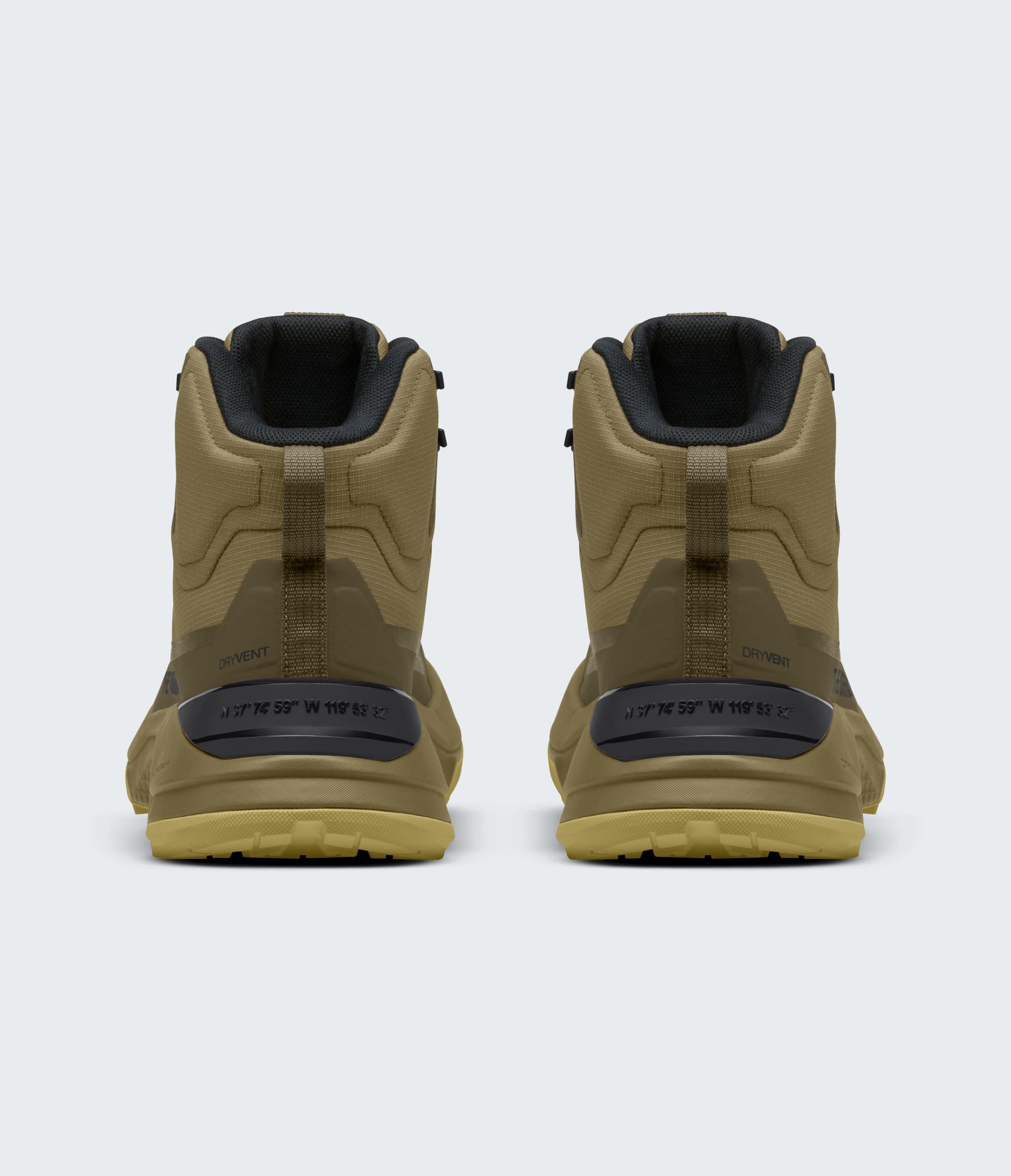The North Face Mens Fastpack Mid Waterproof Boots Cedar-Pear Cedar-Pear