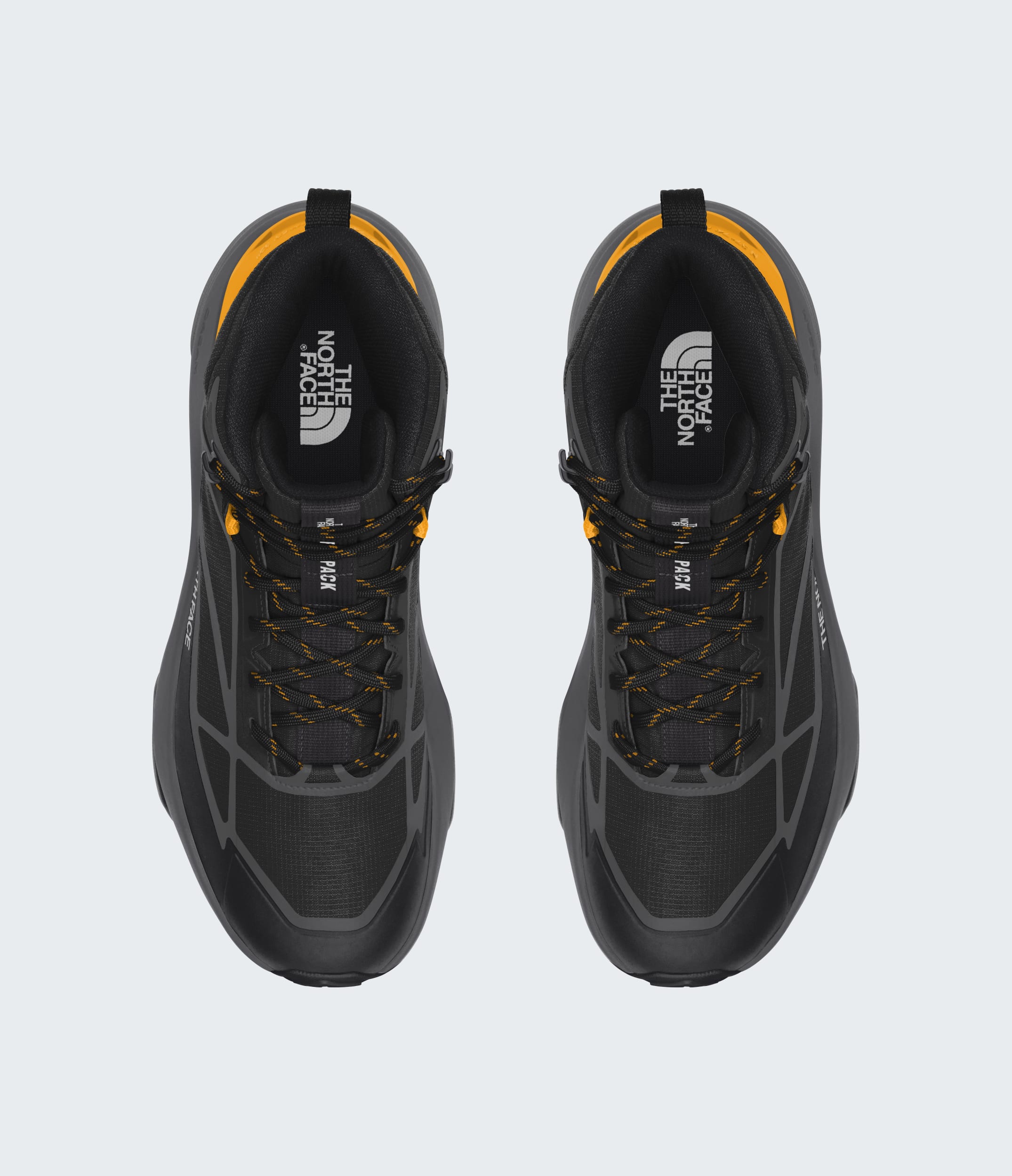 The North Face Mens Fastpack Mid Waterproof Boots Tnf Black Tnf Black