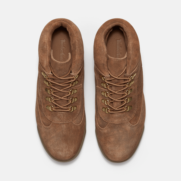 Timberland Field Boot Beige Suede Men'S