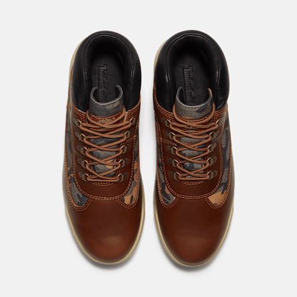 Timberland Field Boot With Gore-Tex Membrane Brown Full-Grain/Camo Men'S