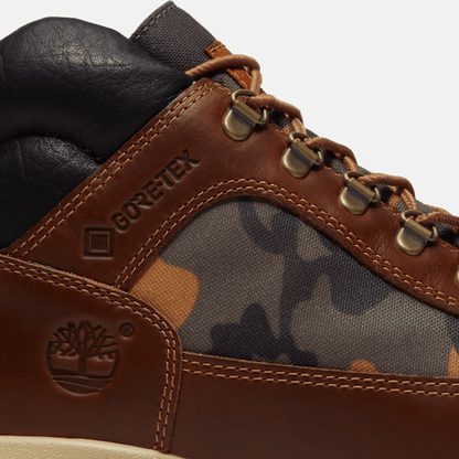 Timberland Field Boot With Gore-Tex Membrane Brown Full-Grain/Camo Men'S