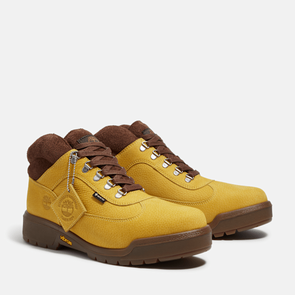 Timberland Field Boot With Gore-Tex Membrane Gold Nubuck Men'S