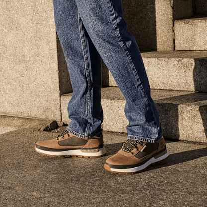 Timberland Field Trekker Sneaker Brown Nubuck/Dark Brown Men'S