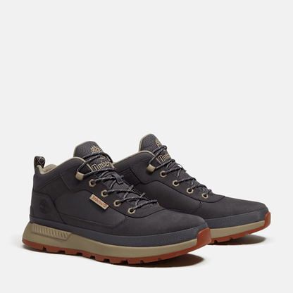 Timberland Field Trekker Sneaker Dark Grey Nubuck/Medium Brown Men'S