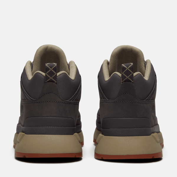 Timberland Field Trekker Sneaker Dark Grey Nubuck/Medium Brown Men'S
