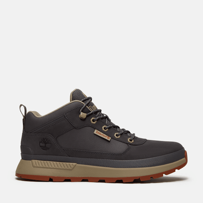 Timberland Field Trekker Sneaker Dark Grey Nubuck/Medium Brown Men'S