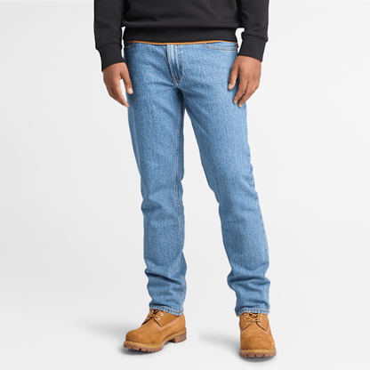 Timberland Front Timbs Graphic Crew Neck Sweatshirt Black Men'S