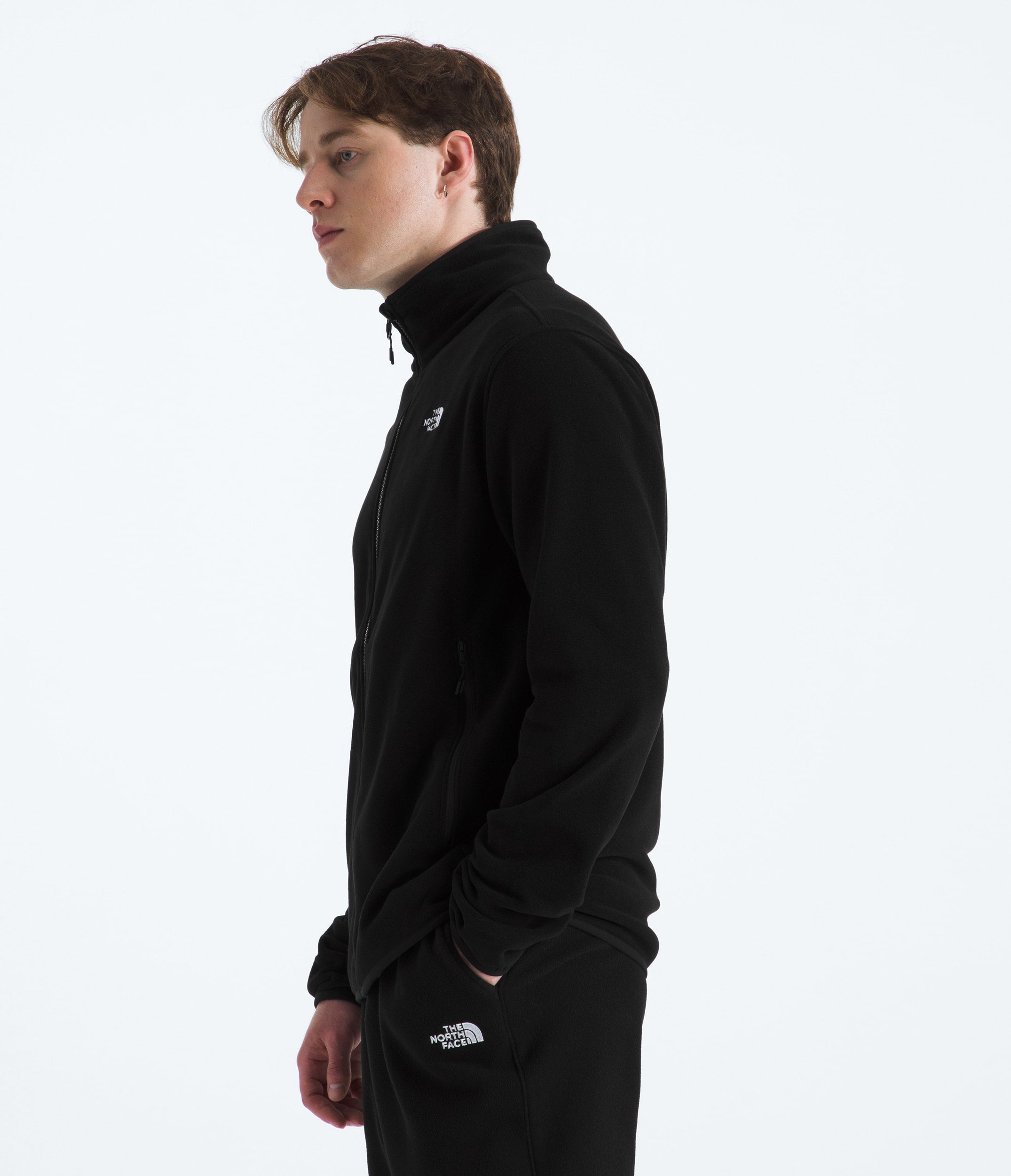 The North Face Men’s Glacier Fleece Jacket TNF Black