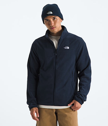 The North Face Men Glacier Fleece Jacket Mushroom Grey Summit Navy Dusk Blue TNF Mid Grey Heather Sumac TNF Black